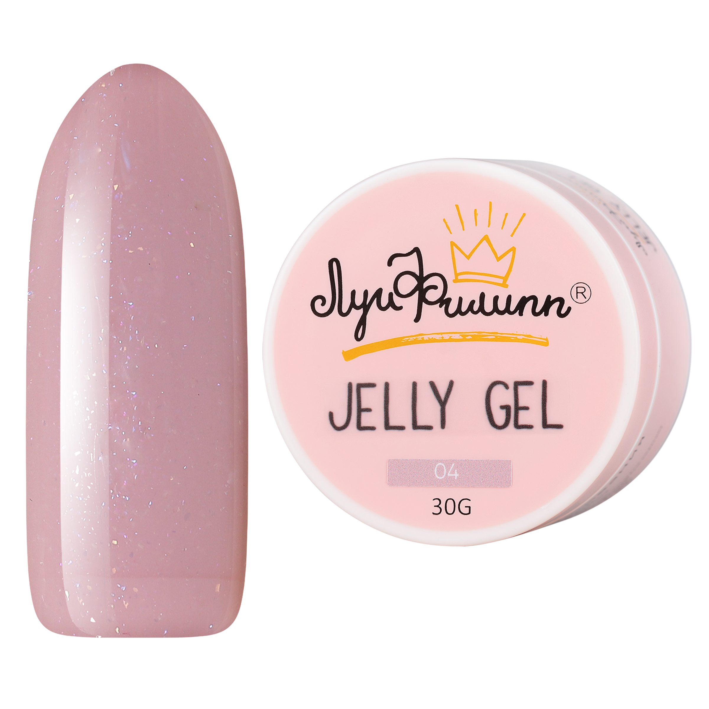 

Гель для дизайна Луи Филипп Jelly Gel #04 30 г