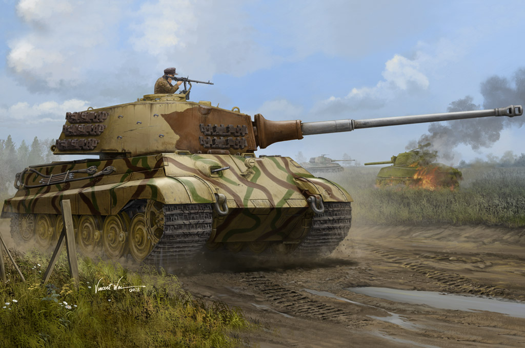 

Сборная модель HobbyBoss 1/35 Pz.Kpfw.VI Sd.Kfz.182 Tiger II