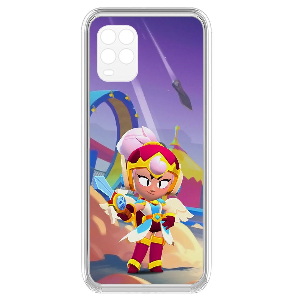

Чехол-накладка Brawl Stars-Валькирия Джанет для Xiaomi Mi 10 Lite