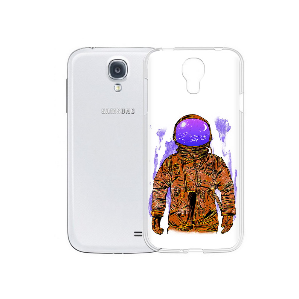 

Чехол MyPads Tocco для Samsung Galaxy S4 нарисованный мужчина в скафандре, Прозрачный, Tocco