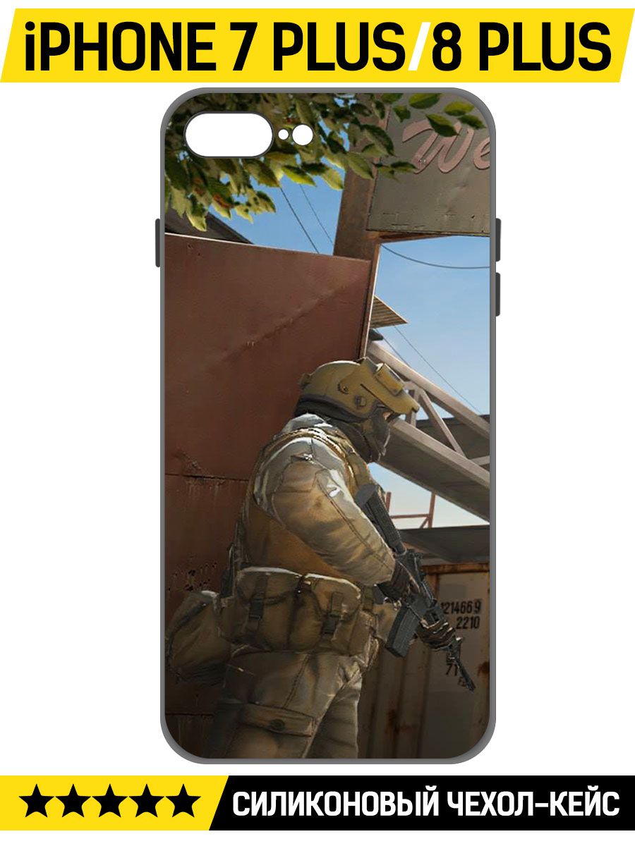 Чехол-накладка Софт Cтандофф 2 (Standoff 2) - Rust для iPhone 7 Plus/8 Plus