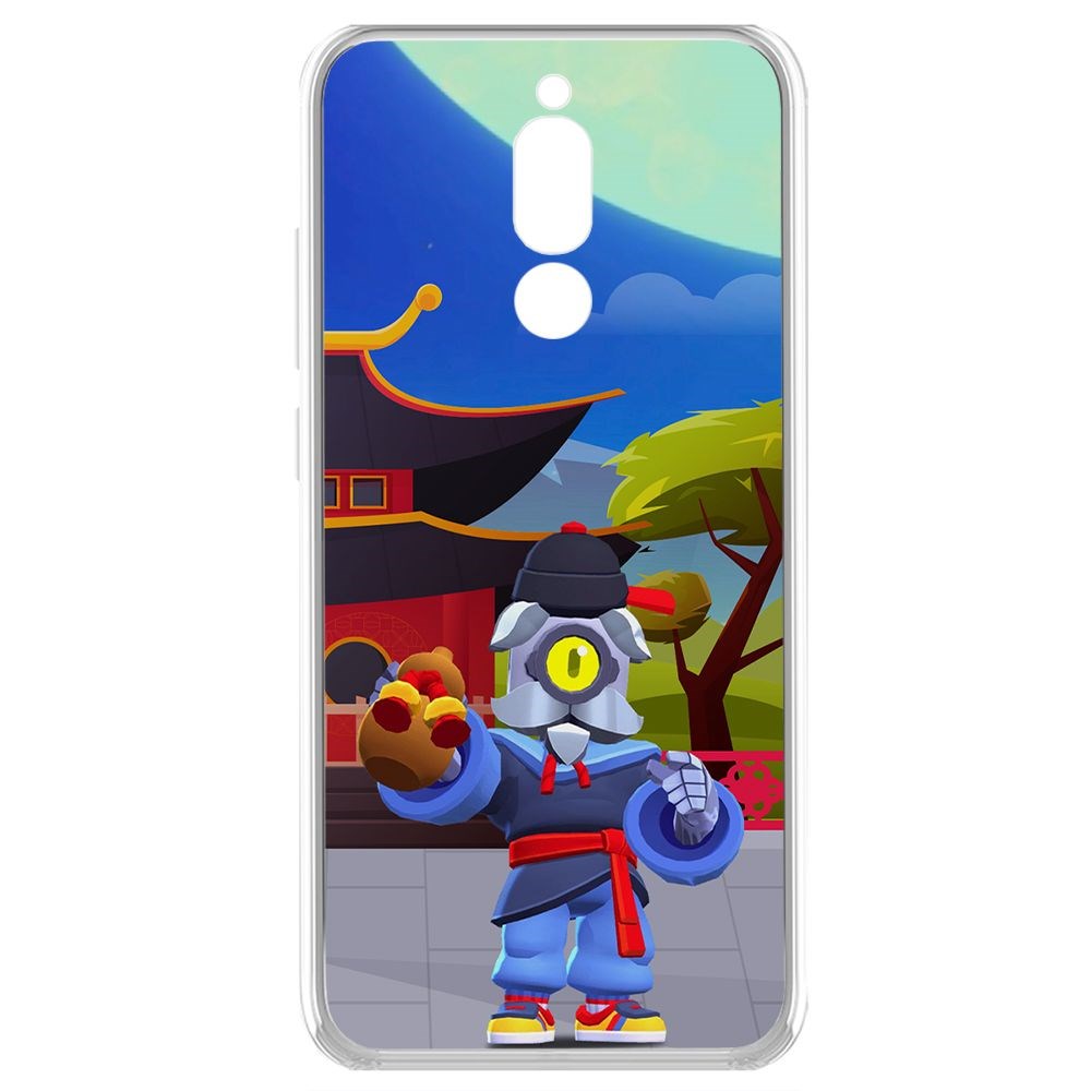

Чехол-накладка Brawl Stars-Великий Мастер Барли для Xiaomi Redmi 8, Прозрачный