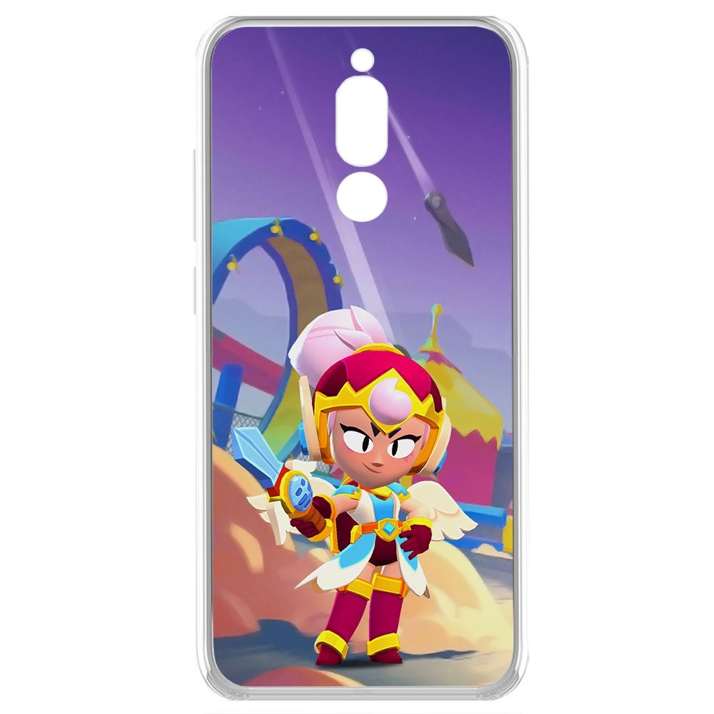 

Чехол-накладка Brawl Stars-Валькирия Джанет для Xiaomi Redmi 8, Прозрачный