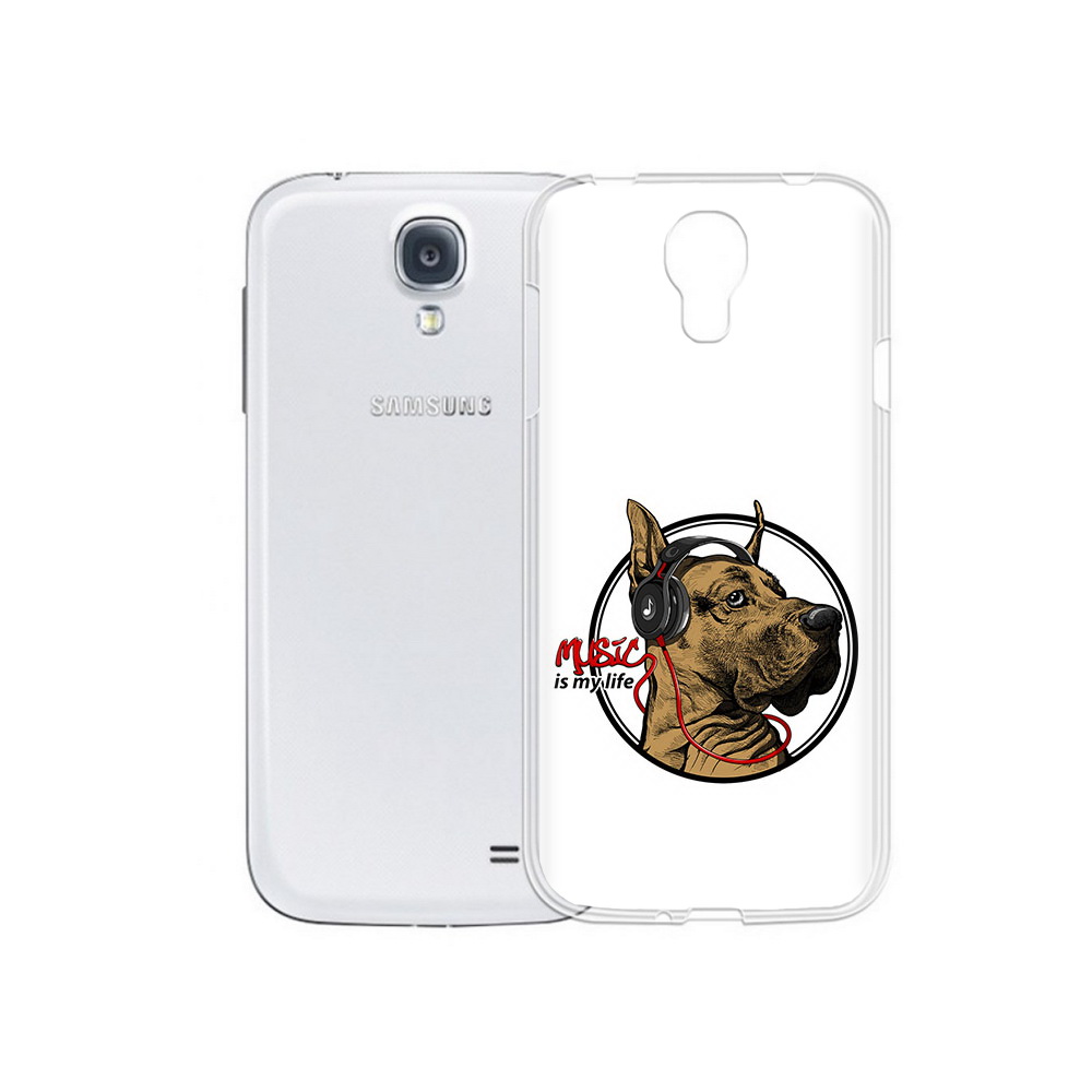 Чехол MyPads Tocco для Samsung Galaxy S4 музыкальная собака (PT41285.571.490)