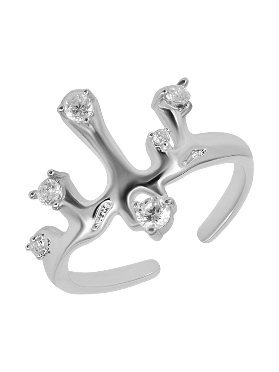

Кольцо из бижутерного сплава OTOKODESIGN 6-80429, стразы, 6-80429
