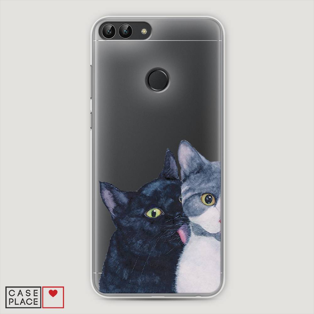 

Чехол Awog "Кошачья любовь" для Huawei P Smart