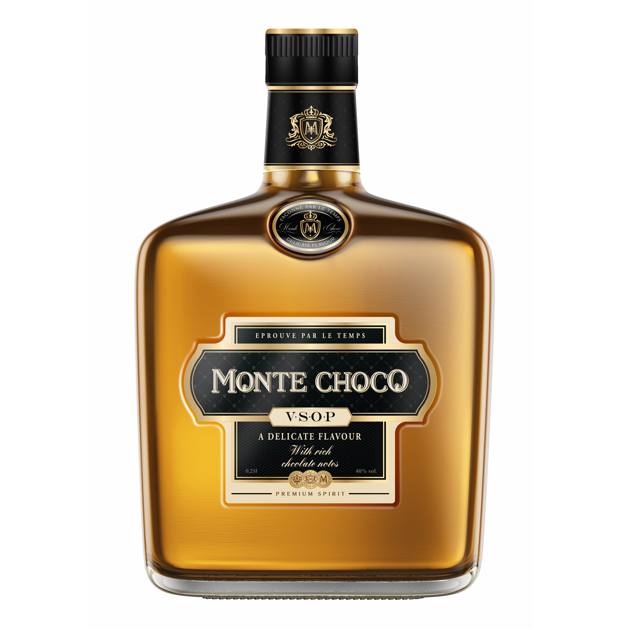

Коньяк Monte Choco VSOP 40% 0,25 л