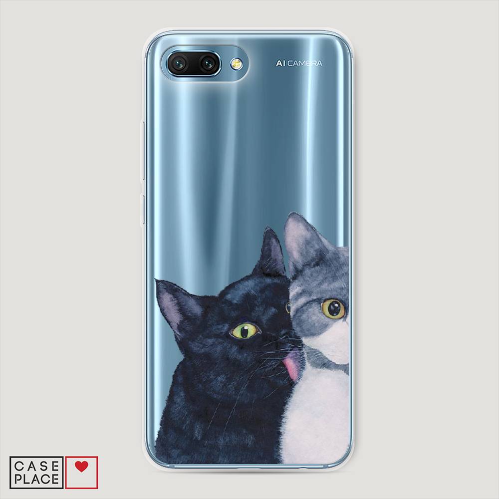 

Чехол Awog "Кошачья любовь" для Honor 10