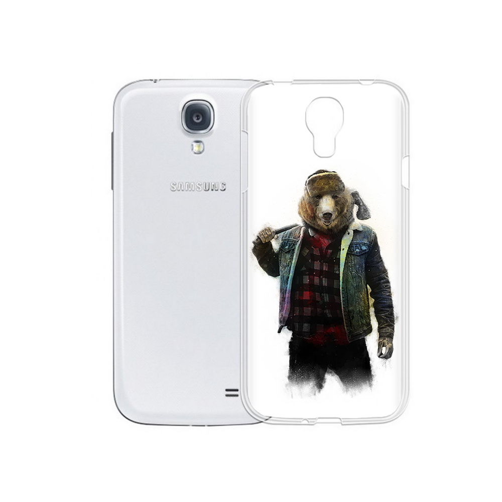 

Чехол MyPads Tocco для Samsung Galaxy S4 медведь с топором (PT41285.571.469), Прозрачный, Tocco