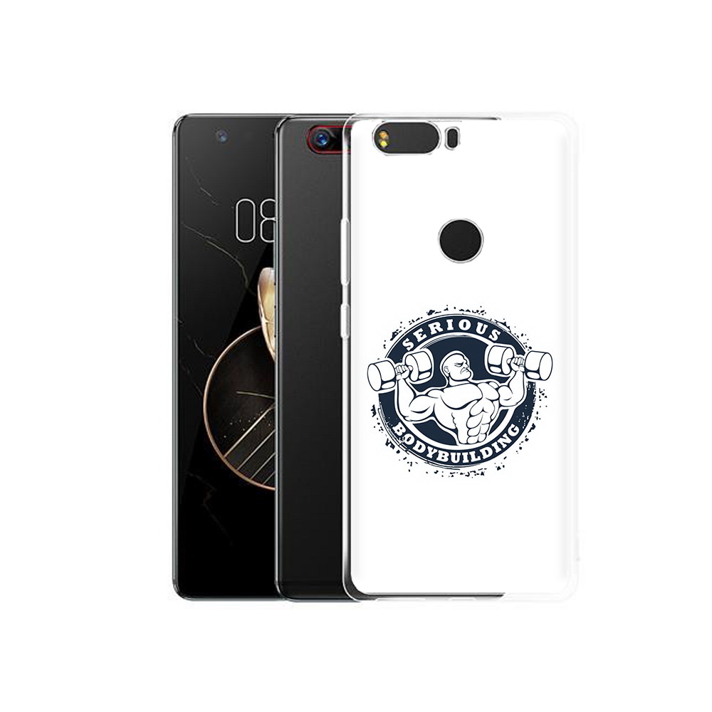 

Чехол MyPads Tocco для ZTE Nubia Z17 бодибилдинг воля к победе (PT75244.452.231), Прозрачный, Tocco