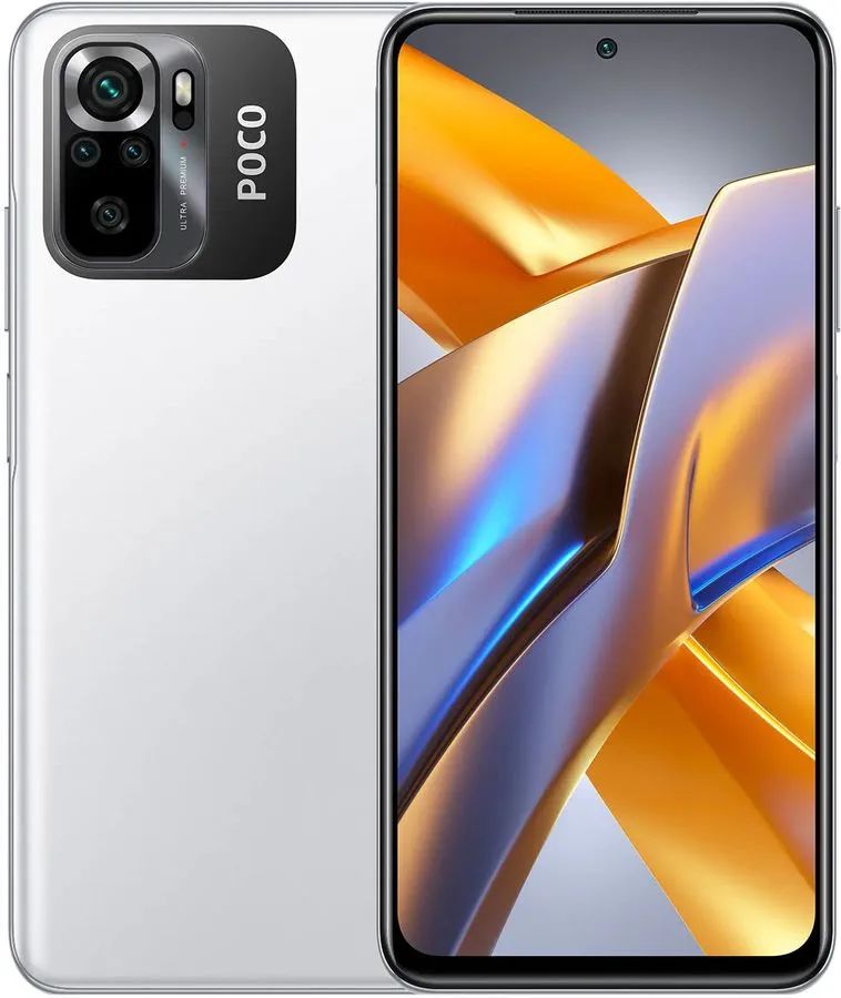 

Смартфон POCO M5s 4/128Gb, белый, M5s