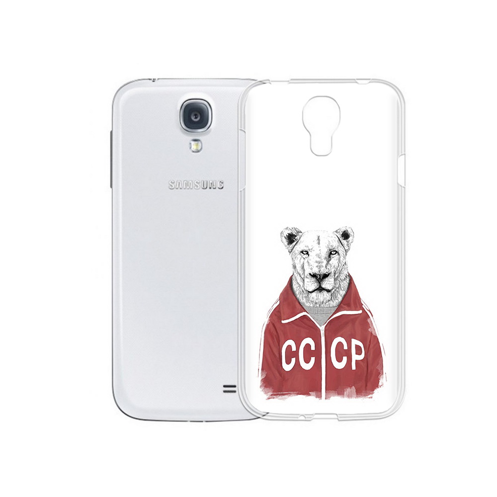

Чехол MyPads Tocco для Samsung Galaxy S4 львица ссср (PT41285.571.450), Прозрачный, Tocco