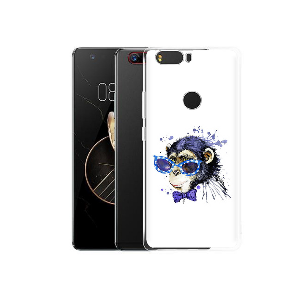 

Чехол MyPads Tocco для ZTE Nubia Z17 акварельная обезьяна (PT75244.452.216), Прозрачный, Tocco