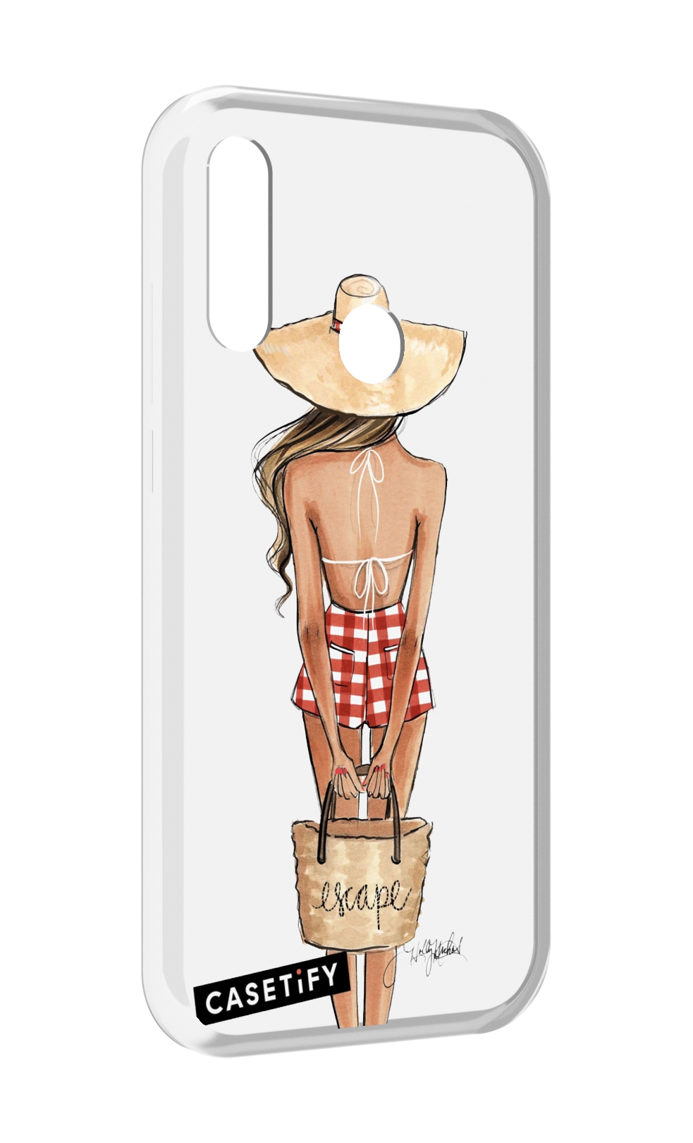 

Чехол MyPads CASETiFY женский для Lenovo Z6 Pro Youth Edition / Z6 Pro Lite, Прозрачный, Tocco