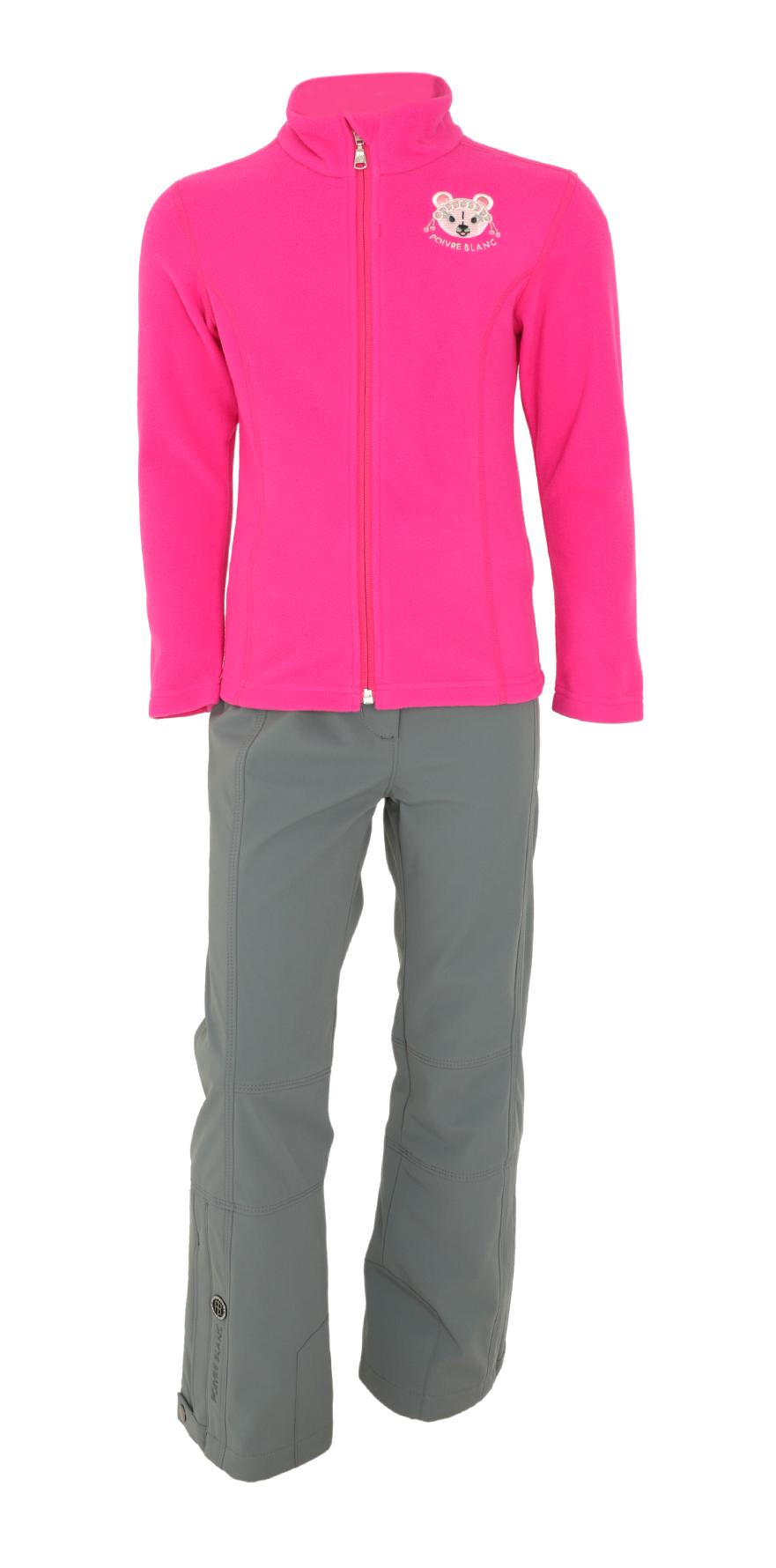 

Толстовка детская Poivre Blanc 297071_Mpin, mega pink, 116, 297071
