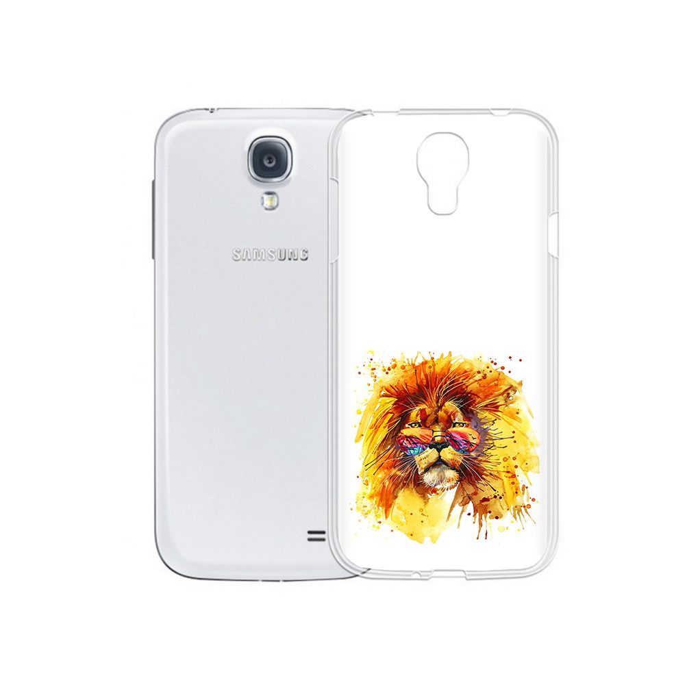 

Чехол MyPads Tocco для Samsung Galaxy S4 лев в очках (PT41285.571.436), Прозрачный, Tocco