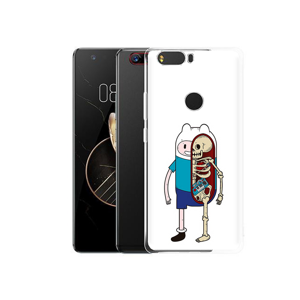 

Чехол MyPads Tocco для ZTE Nubia Z17 Финн скелет (PT75244.452.187), Прозрачный, Tocco