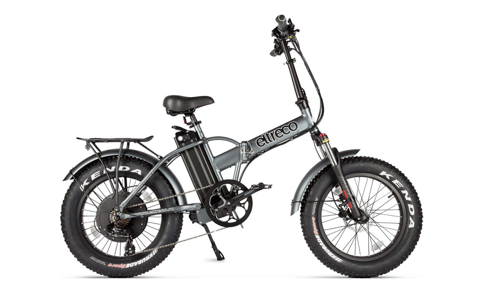 Электровелосипед Eltreco Multiwatt New 2024, Серый