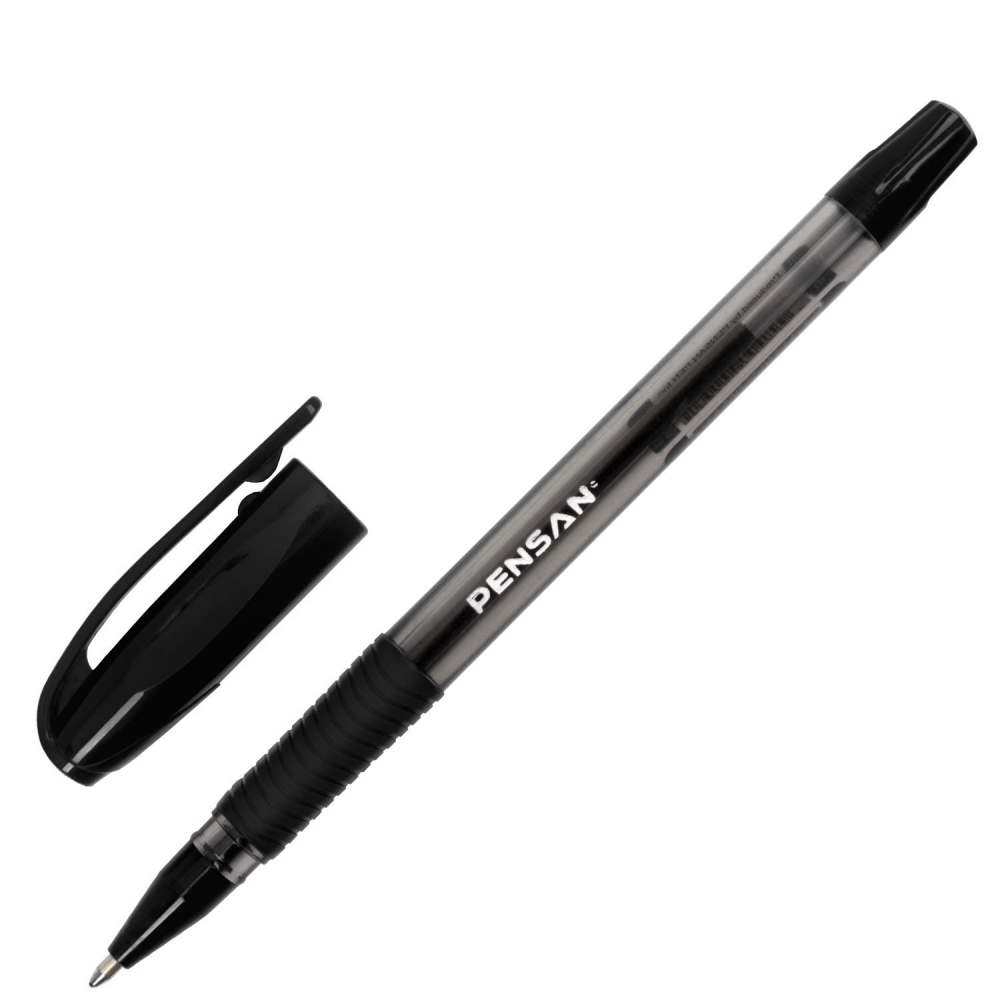 

Набор из 12 шт, Ручка шариковая масляная с грипом Pensan Sign-Up (143233)