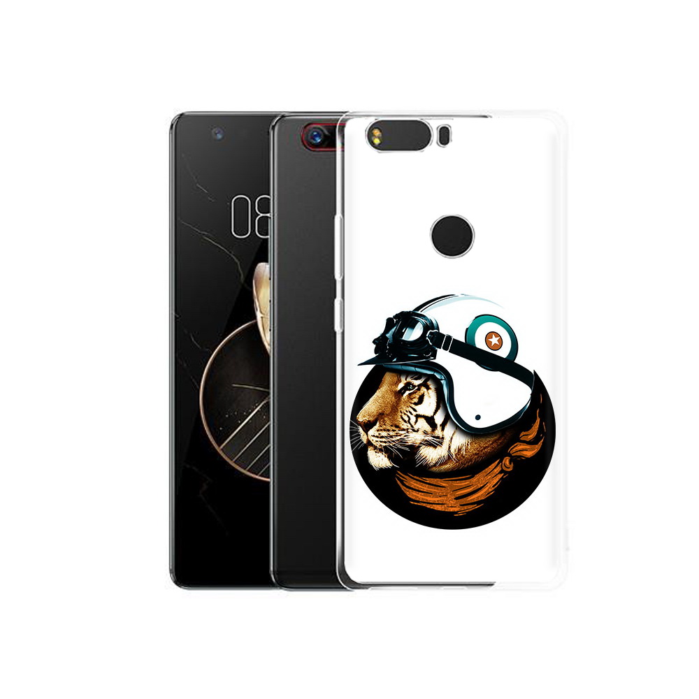 

Чехол MyPads Tocco для ZTE Nubia Z17 Тигр в шлеме (PT75244.452.171), Прозрачный, Tocco