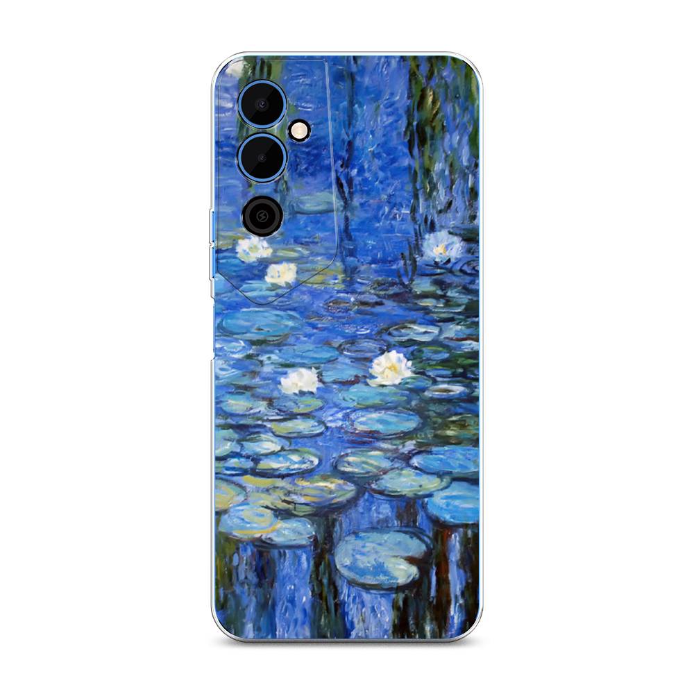 

Чехол на Tecno Pova Neo 2 "Нарисованный пруд", Синий;зеленый, 302450-4