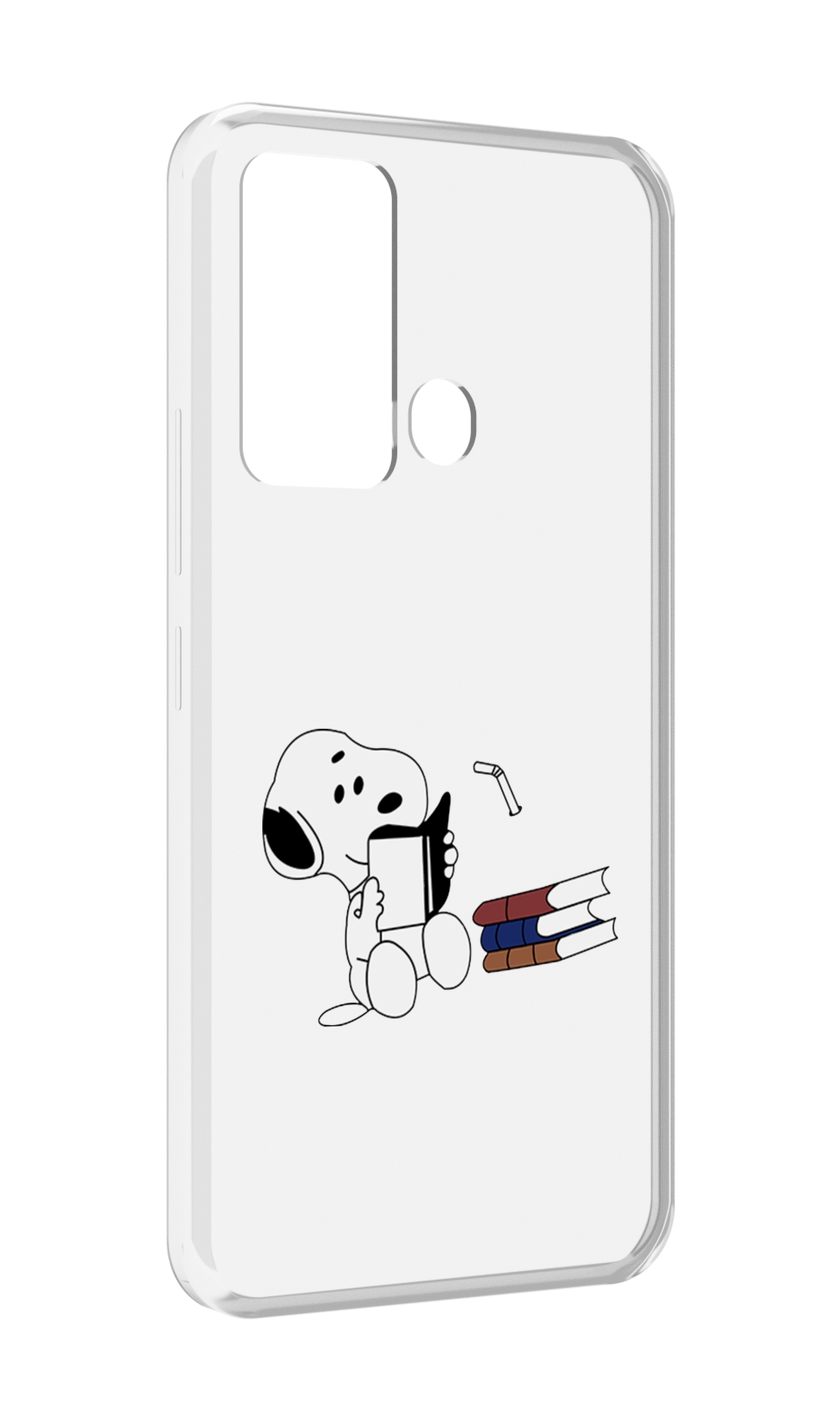 

Чехол MyPads собака-с-книжками для ITEl Vision 3, Прозрачный, Tocco