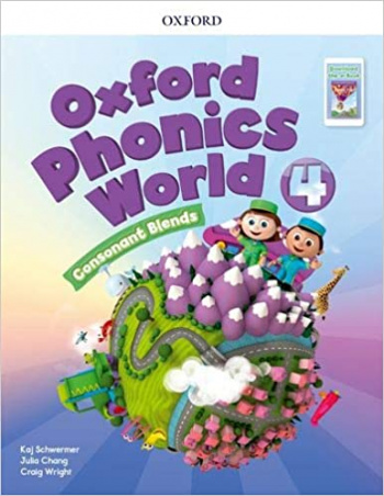 фото Книга oxford phonics world 4 student book with reader e-book oxford university press