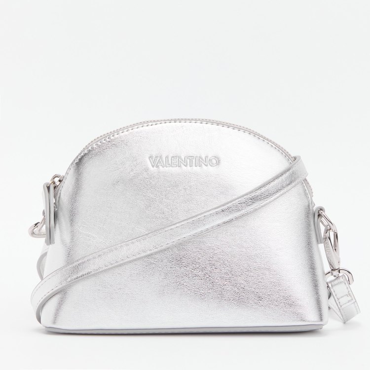 

Сумка женская Valentino VBS7LS01M серебряная, Серебристый, VBS7LS01M