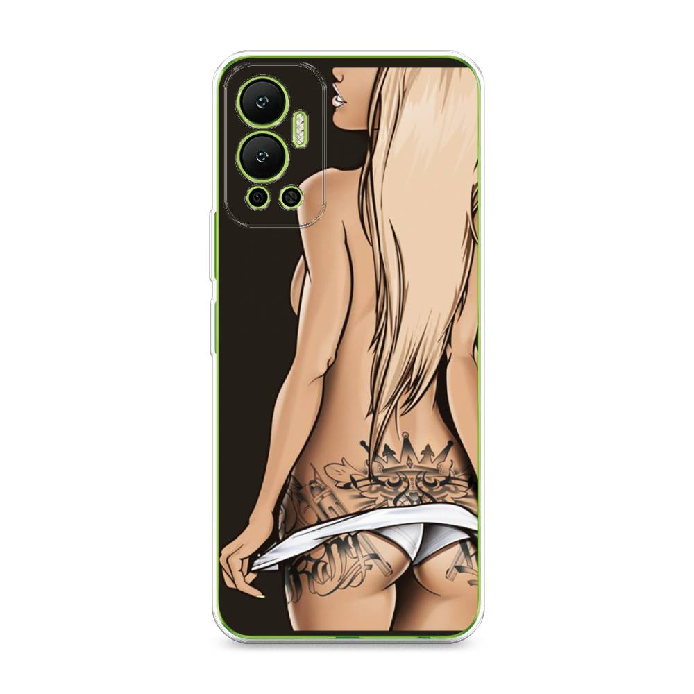 

Чехол на Infinix Hot 12 "Обнаженная девушка", 3101350-6