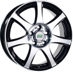 

Колесный диск Cross Street Y283 6,5x16 4x100 D60.1 ET50 цвет BKF (черный)