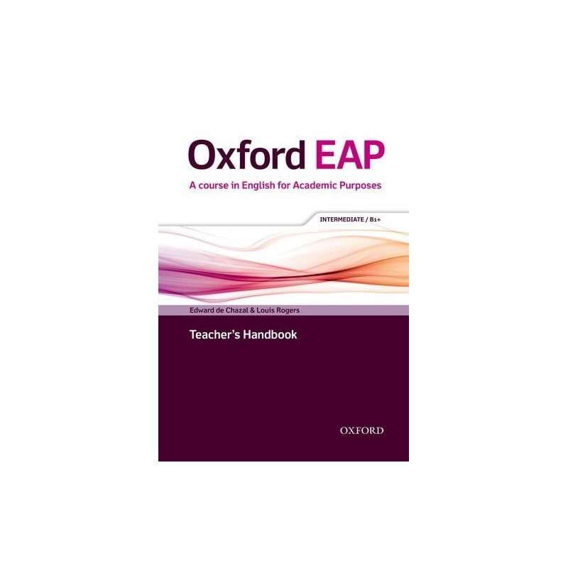 

Oxford EAP Intermediate/B1+ Teacher's Book and DVD-ROM Pack