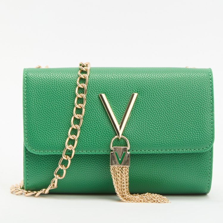

Сумка женская Valentino VBS1R403G зеленая, Зеленый, VBS1R403G