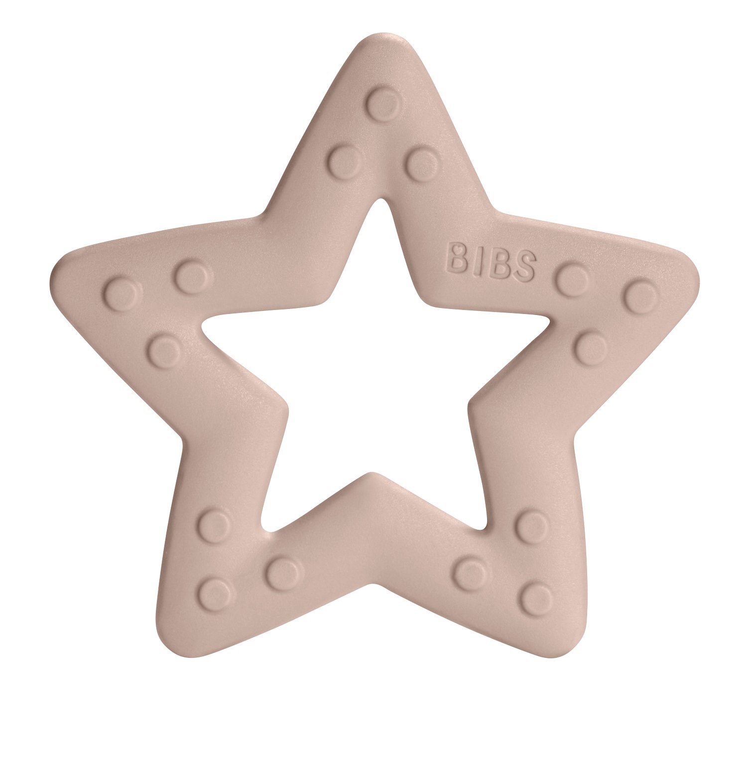 

Прорезыватель грызунок детский для зубов BIBS Baby Bitie Star Blush, Розовый, Bitie