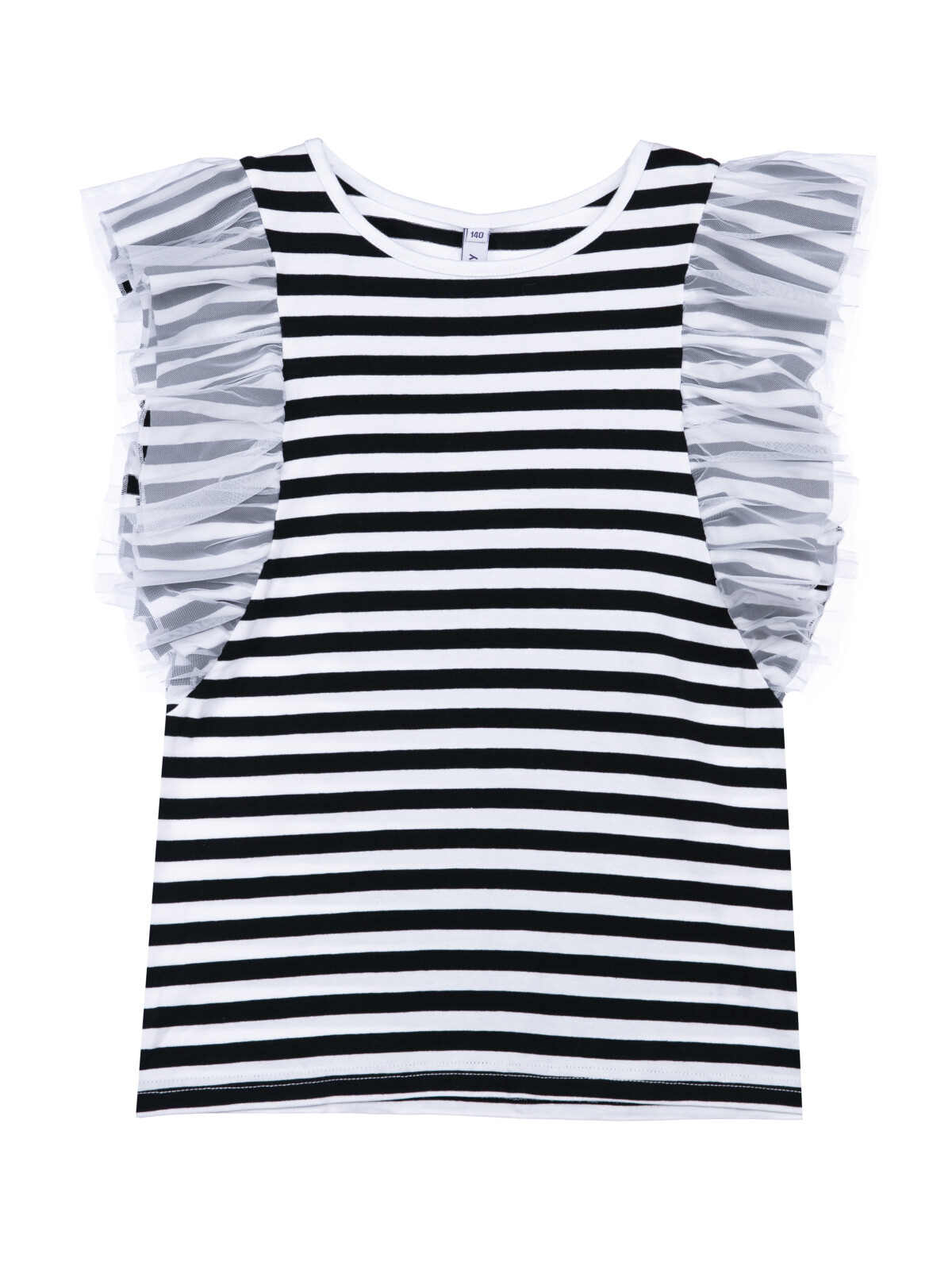 

Футболка детская PlayToday 12322053, цвет черный, белый, размер 122, 12322053