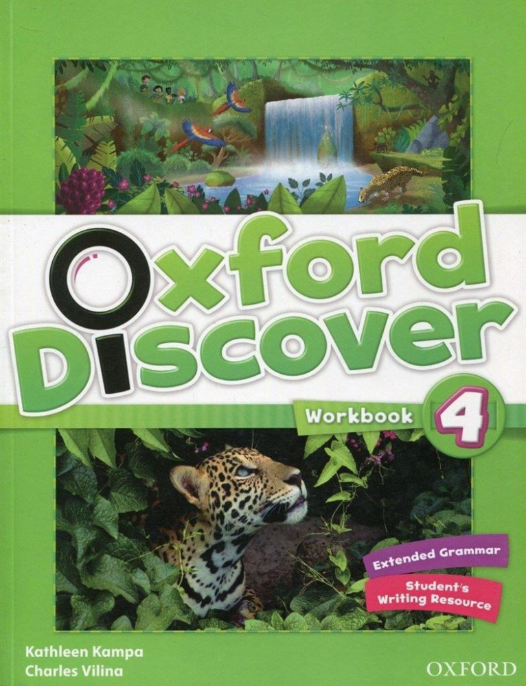 

Книга Oxford Discover 4 Workbook with Online Practice