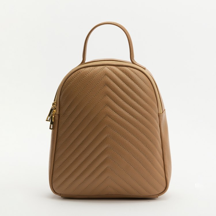 

Рюкзак женский Diva`s Bag S7273 темно-бежевый, 26х23х11 см, S7273