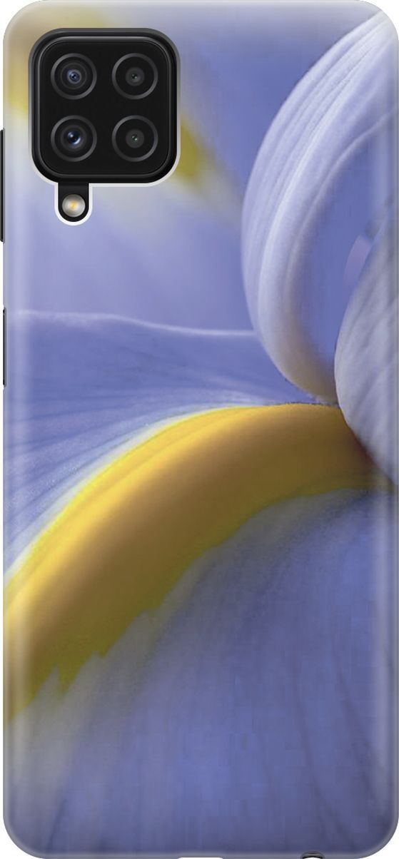 

Чехол на Samsung Galaxy A22 "Синяя калла", Желтый;фиолетовый, 4619