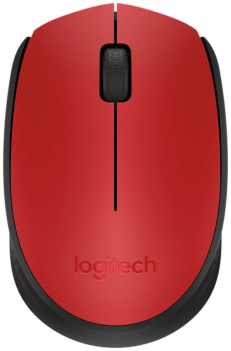 Беспроводная мышь Logitech M170 красный (LOGM170RED)