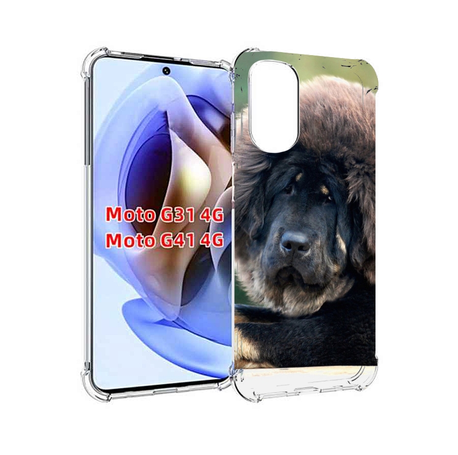 

Чехол MyPads тибетскии мастиф для Motorola Moto G31 4G / G41 4G, Прозрачный, Tocco