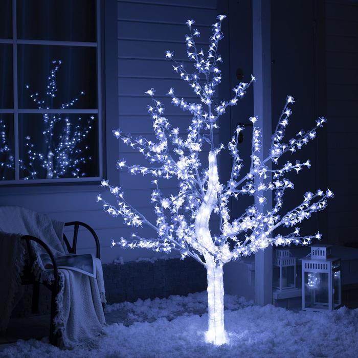 

Световое дерево Luazon Lighting Акриловое 2317314 белый холодный, Акриловое