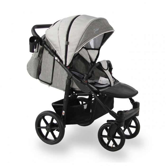 Прогулочная коляска SevillaBaby Orion Темно-серый/Светло-серый/Серый меланж