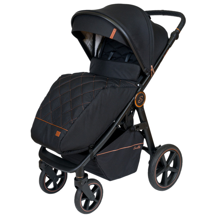 Прогулочная коляска SevillaBaby Ellion Phantom Black