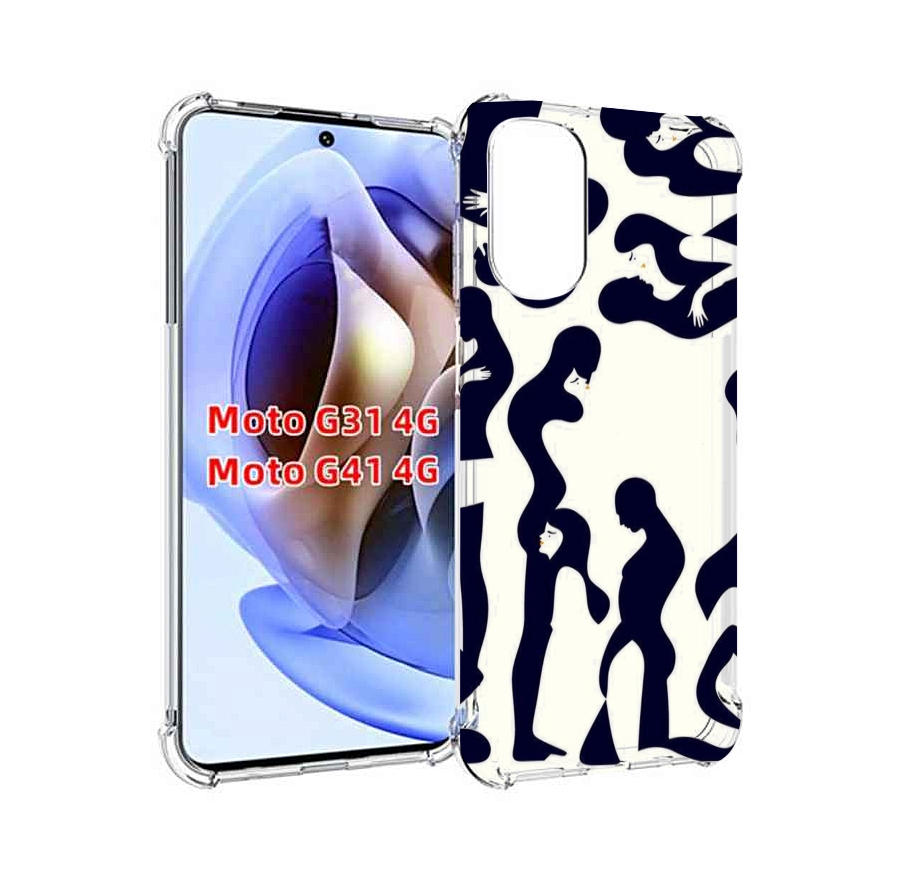 

Чехол MyPads схема-пар для Motorola Moto G31 4G / G41 4G, Прозрачный, Tocco