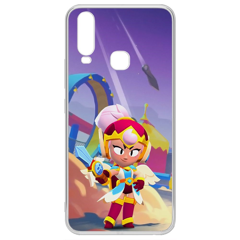 

Чехол-накладка Brawl Stars-Валькирия Джанет для Vivo Y11, Прозрачный