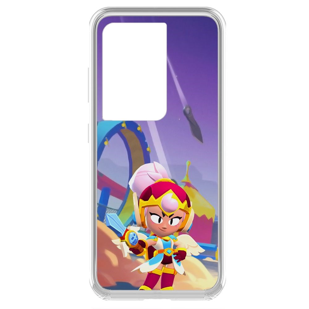 

Чехол-накладка Brawl Stars-Валькирия Джанет для Samsung Galaxy S21 Ultra (G998)