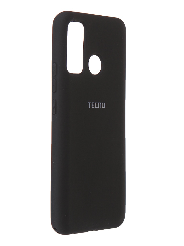 фото Чехол svekla для tecno camon 15 silicone soft touch black st-tec15-5