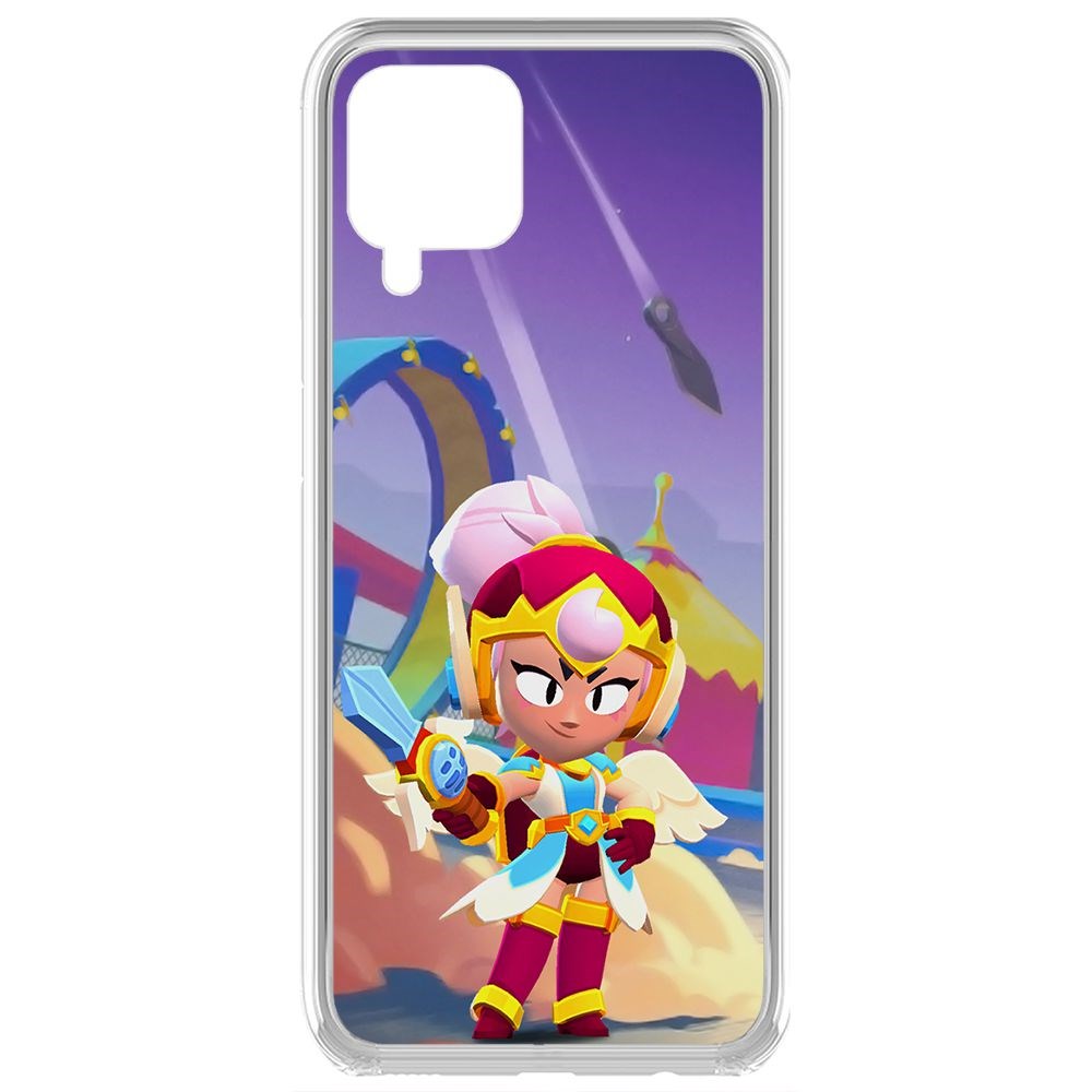 

Чехол-накладка Brawl Stars-Валькирия Джанет для Samsung Galaxy A12 (A125), Прозрачный