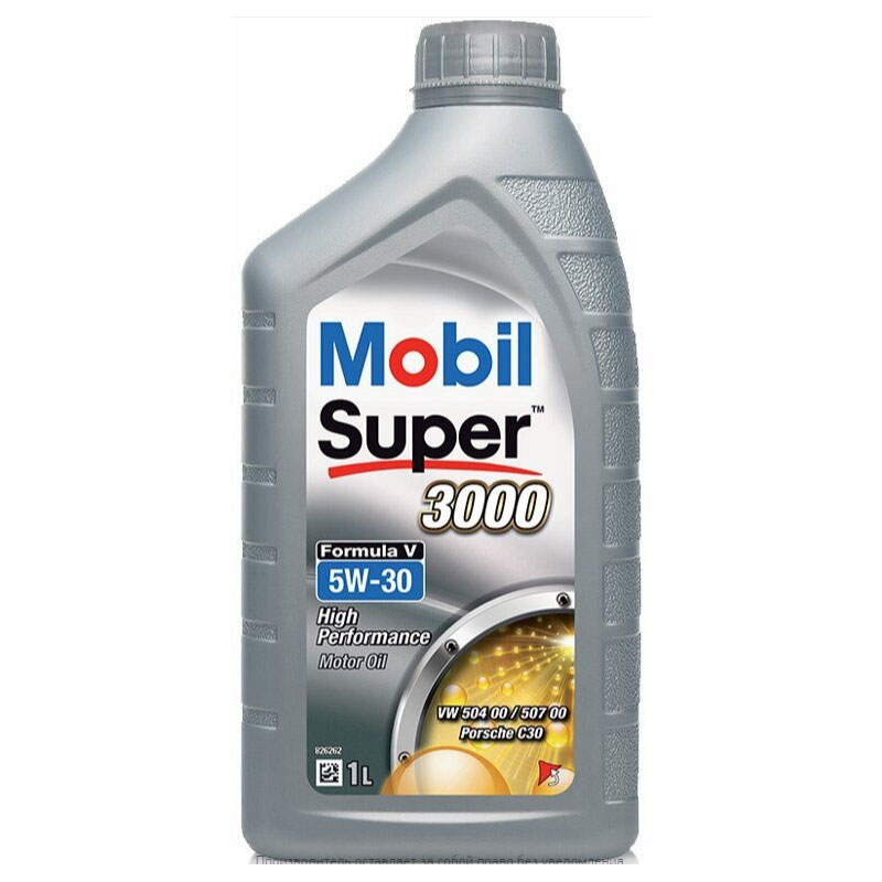 фото Моторное масло mobil super 3000 formula v 5w30 1 л