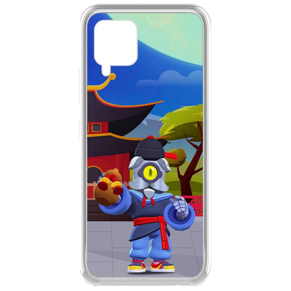 

Чехол-накладка Brawl Stars-Великий Мастер Барли для Samsung Galaxy A42 5G (A426), Прозрачный