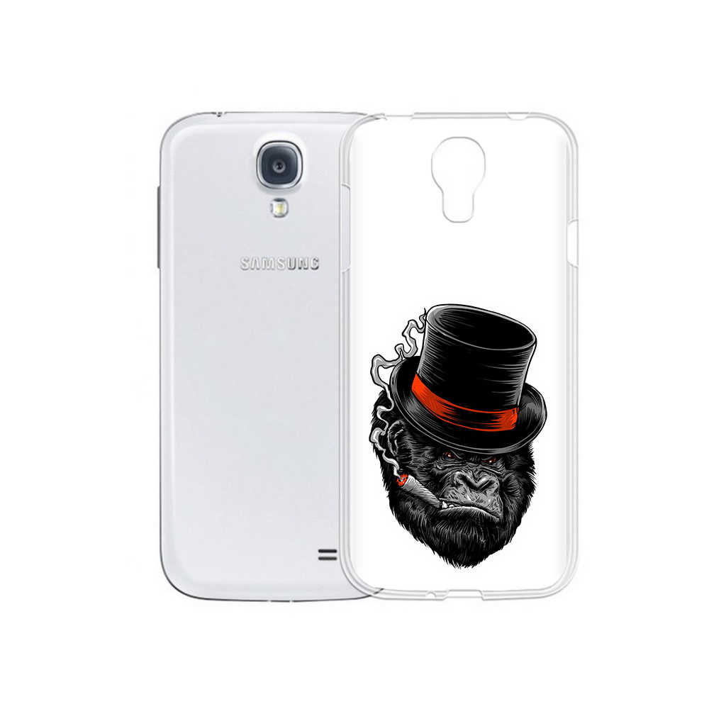 

Чехол MyPads Tocco для Samsung Galaxy S4 дизайнерская горилла (PT41285.571.431), Прозрачный, Tocco
